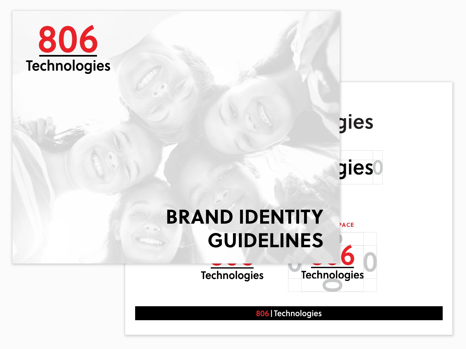 Brand standards guide created to organize identity usage, visual direction, and program-mark application