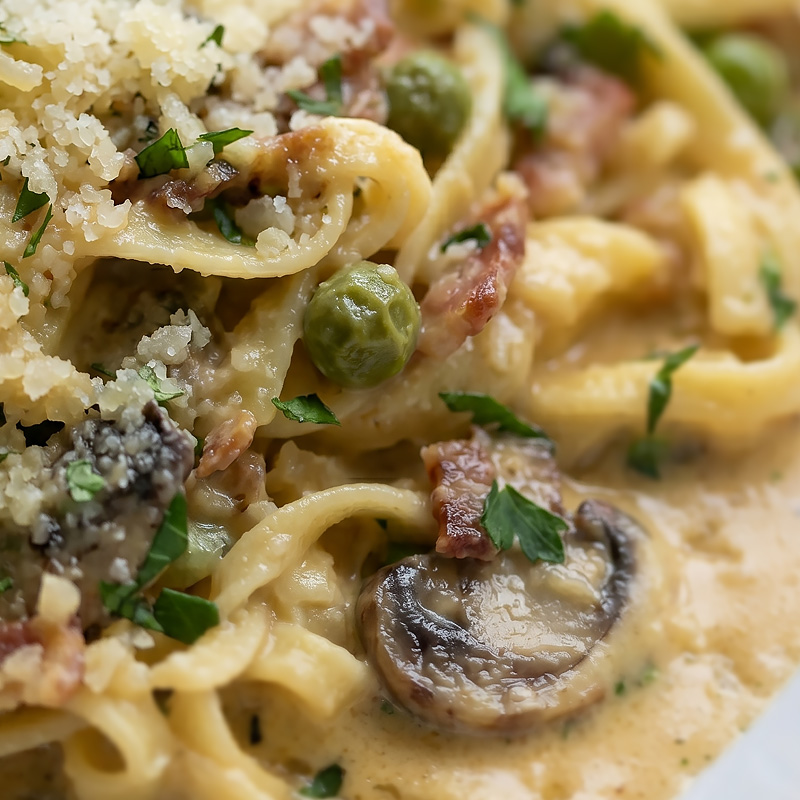 Enhanced food photography for The Grand Saloon menu