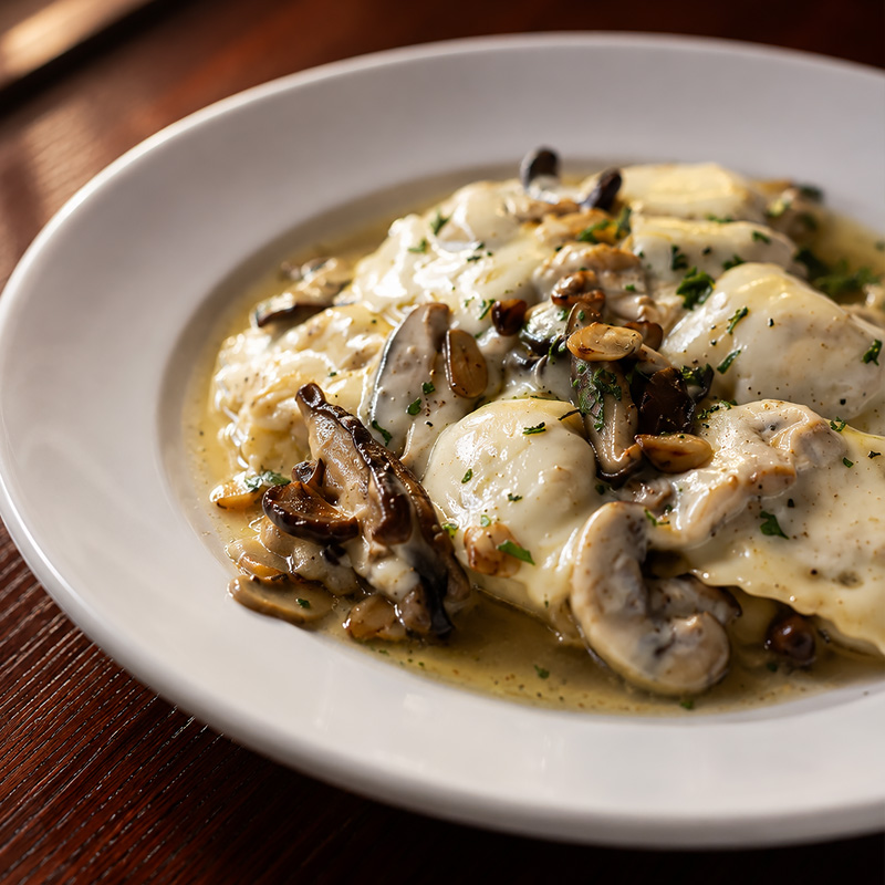 Enhanced food photography for The Grand Saloon menu